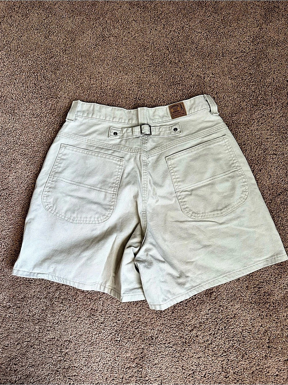Riders by Lee Utility Jean Shorts in White